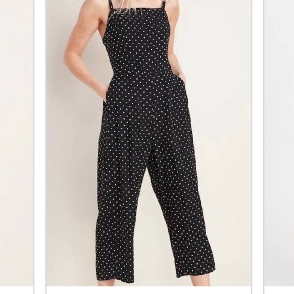 Old Navy Polka Dot Jumpsuit